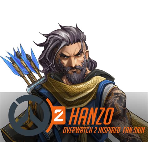 ArtStation - Hanzo Overwatch 2 inspired fan skin