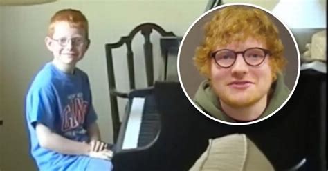 Watch footage of an adorable young Ed Sheeran as he reveals childhood music memories - Daily Record