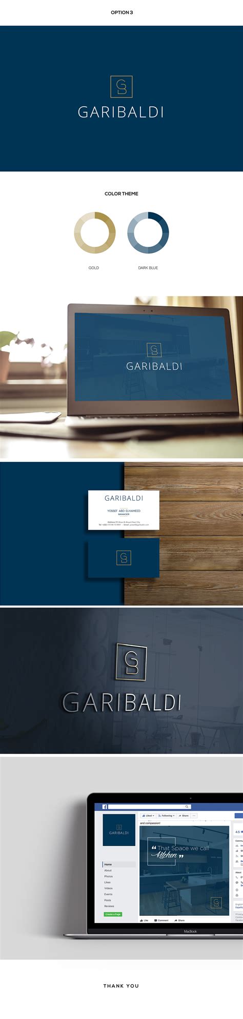 Garibaldi Logo Design on Behance