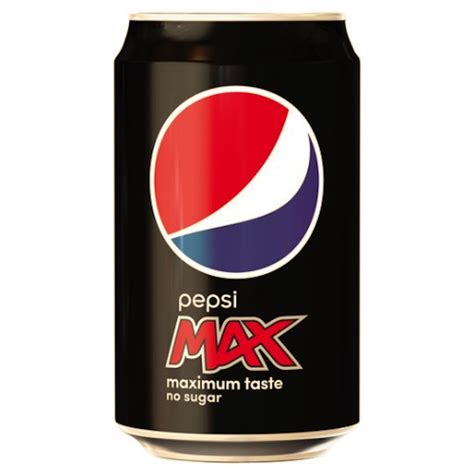 Pepsi Max Can 330ml x 24 - Livewell Vending