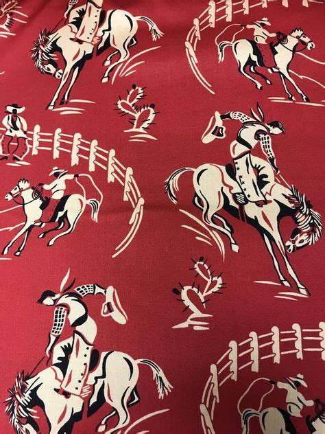 13 Western print fabric ideas in 2021 | fabric, vintage western, westerns