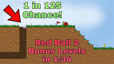 [WR] Red Ball 2 Speedrun - Bonus Levels in 1:34.000 - YouTube