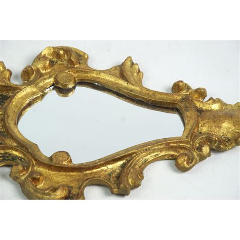 Vintage mirror in a decorative frame, 1960