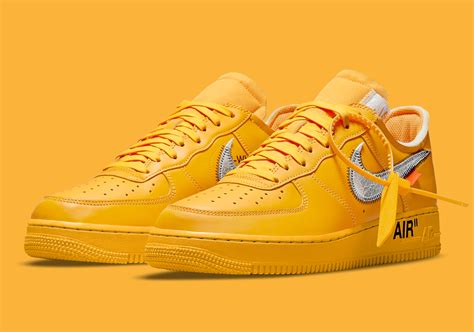 Off-White Nike Air Force 1 Lemonade DD1876-700 | SneakerNews.com