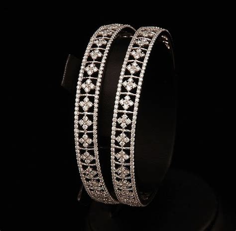 Diamond bangles jewellery