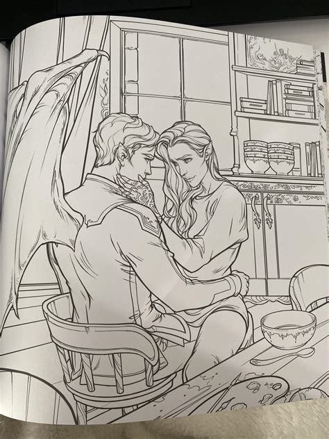 ACOTAR COLORING BOOK HAS SOME 🌶 : r/acotar