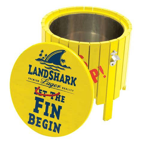 Margaritaville Landshark Beverage Cooler - Fins Up - Walmart.com - Walmart.com