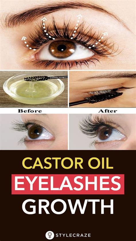 How To Use Castor Oil For Eyelashes Growth? - 5 Best DIY Methods | Oil for eyelash growth ...