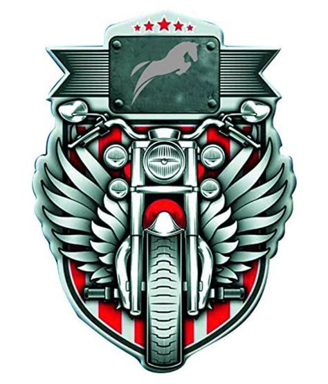 Rider Designer Bike Car & Bike Decals & Stickers Multicolour: Buy Rider Designer Bike Car & Bike ...