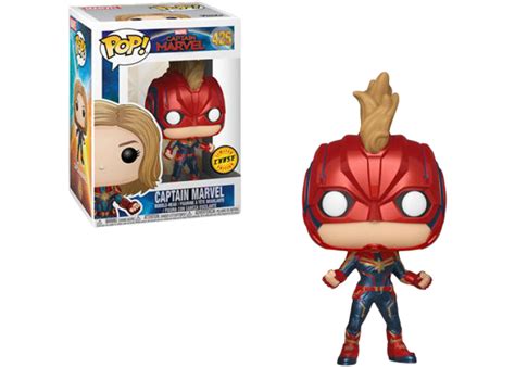 Funko Pop! Marvel Captain Marvel (Chase) Figure #425 - US