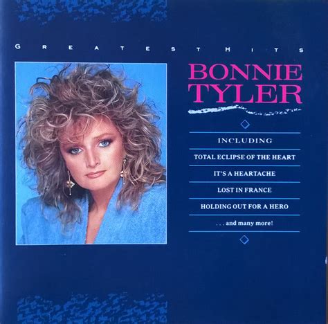 Bonnie Tyler – Greatest Hits (1989, CD) - Discogs