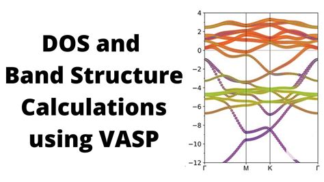 DOS and Band Structure Calculation using VASP - YouTube