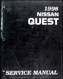 1998 Nissan quest factory service manual