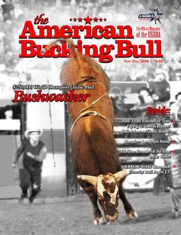 The American Bucking Bull Magazine November - December Issue by ABBI - Issuu