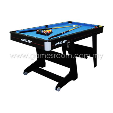 Riley 5ft Rolling Folding Pool Table