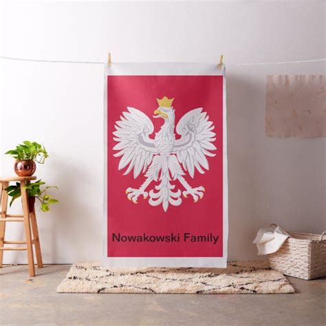 Polski Polish Eagle Poland Symbol Fabric | Poland symbols, Poland gifts, Polish eagle