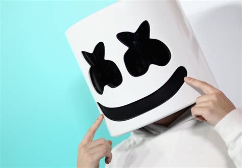 DJ Marshmello Halloween Mask