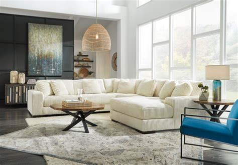 Lindyn Ivory 5-PC Sectional | All American