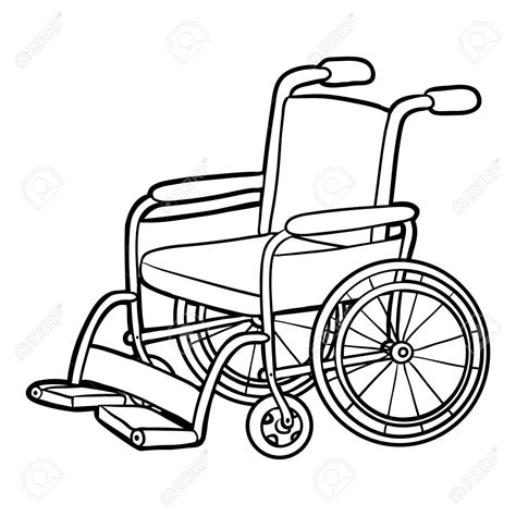 Wheel Chair Drawing at GetDrawings | Free download