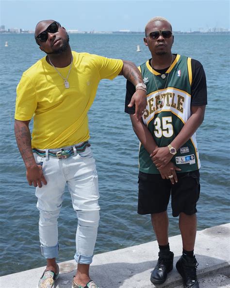 Davido & Olamide share B.T.S Photos of their New Music Video | BellaNaija