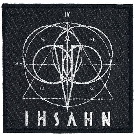 Parche con el logotipo/símbolo de Ihsahn 10 cm x 10 cm - Etsy México