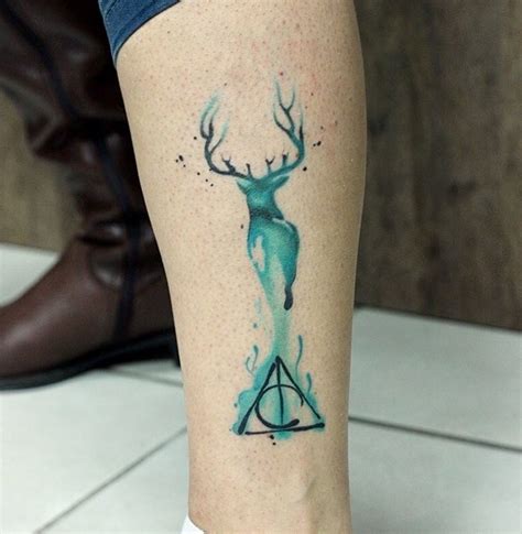 Harry Potter Tattoos, Harry Potter Tattoo Sleeve, Harry Potter Patronus ...