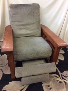 Mission Style Fabric Recliner Chair - Mission McCoy Recliner with Optional Power Recliner in ...