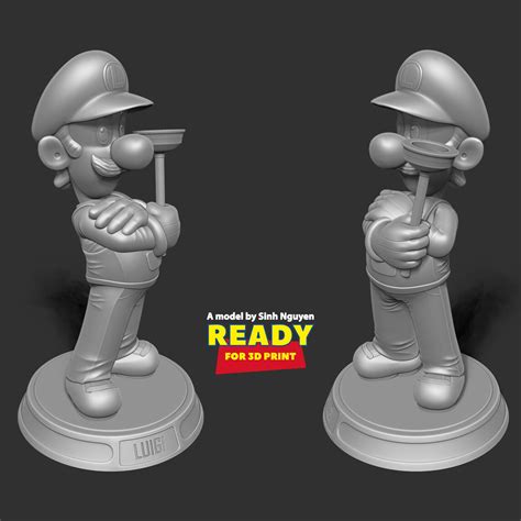 ArtStation - Luigi - The Super Mario Bros | Resources