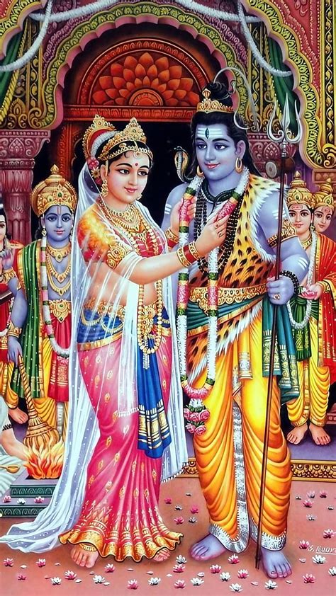 Shankar Ji Parvati Ka Wedding, shankar ji parvati ka, lord shiva and maa parvati wedding, HD ...