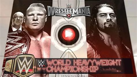 Roman Reigns VS Brock Lesnar Rivalry in WWE - ITN WWE