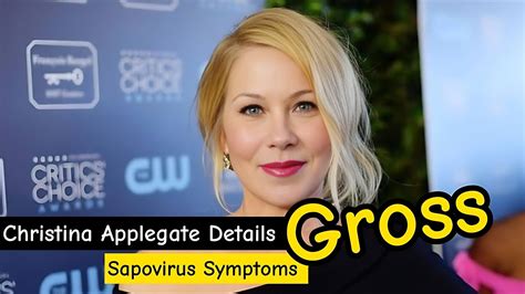 Christina Applegate's Gross Sapovirus Symptoms Revealed - YouTube