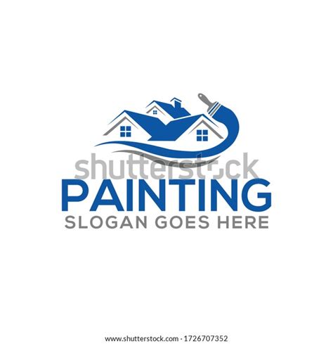 7,896 House Painting Vector Logo Images, Stock Photos & Vectors | Shutterstock