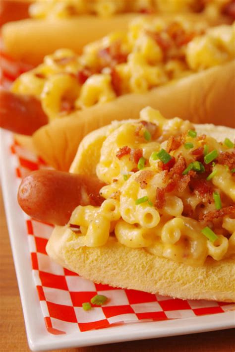 Best Mac & Cheese Dogs Recipe - How to Make Mac & Cheese Dogs