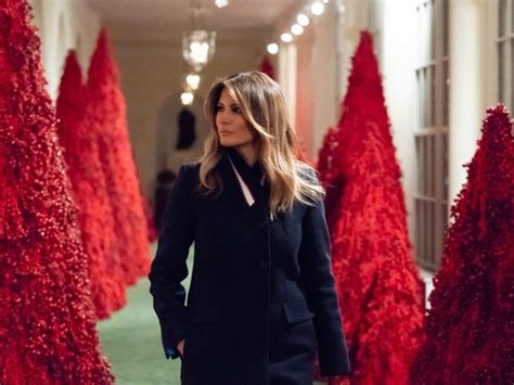 Melania Trump Claps Back At Christmas Decoration Critics: ‘I Think They ...