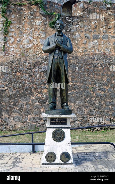 Statue Juan Pablo Duarte, Plaza Patriotica, Santo Domingo, Dominican Republic, Caribbean ...