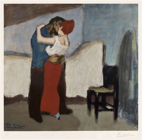 Pablo Picasso, L’étreinte (The Embrace), 1966, Collotype (S)