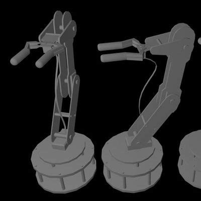 Robot arm 3D Model $5 - .fbx .ma .obj - Free3D
