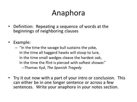 Anaphora Examples, Definition Worksheets For Kids, 54% OFF