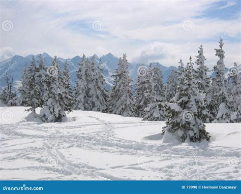 Austria / Snowy Winter Landscape Stock Photo - Image of landscape ...