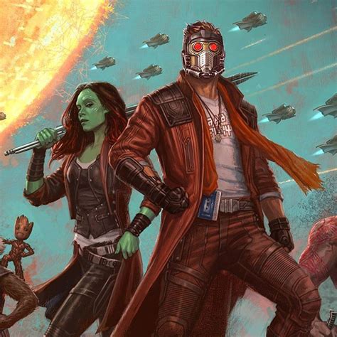 gotg2-wraparoundcover-1 | Gamora, Guardians of the galaxy, Marvel