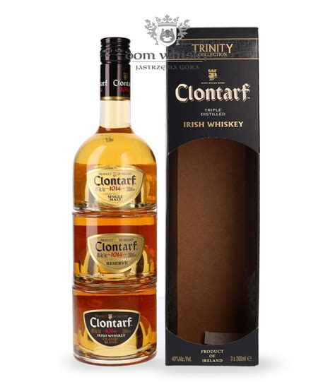 Clontarf 1014 Trinity Single Malt & Reserve & Classic /40%/3x0,2l ...