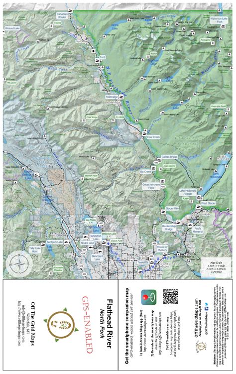 Flathead River System Map