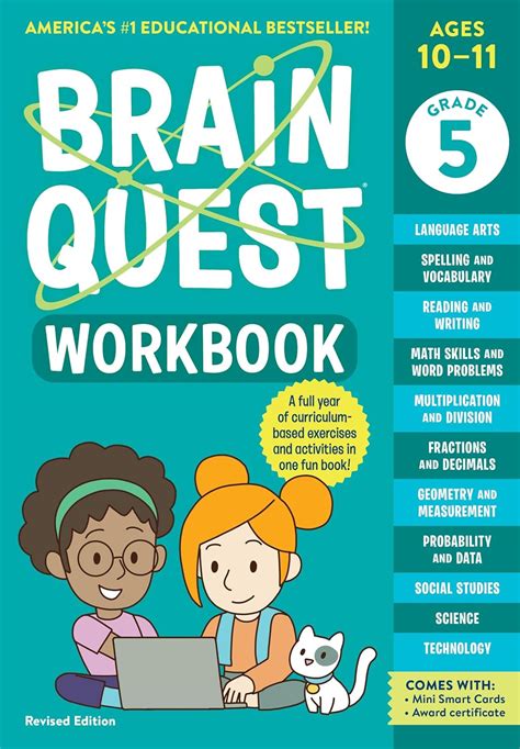 Brain Quest Workbook: 5th Grade Revised Edition (Brain Quest Workbooks): Workman Publishing ...