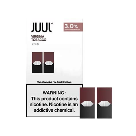 JUUL POD VIRGINIA TOBACCO 30MG - Legend Bob