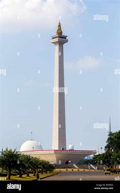 National Monument in Jakarta Stock Photo - Alamy