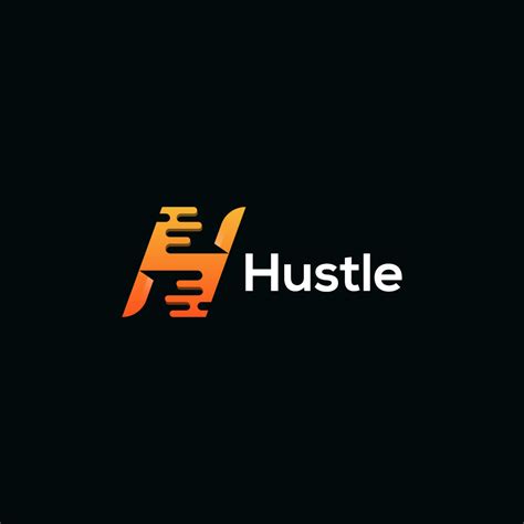 Hustle - Logo Design (Unused ) on Behance