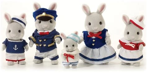 Sea Breeze Rabbit Family (Columbus) | Sylvanian Families Wiki | Fandom