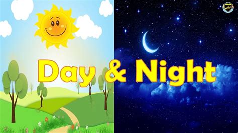 Day and Night sky for Kids | Day and Night | Things we see during Day |Things we see during ...