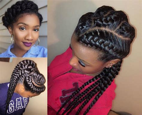 Amazing African Goddess Braids Hairstyles | Hairdrome.com