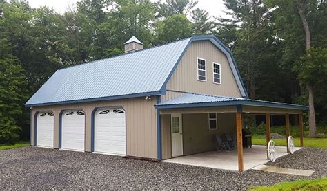 30' W x 40' L x 10' 4 | Gambrel barn, Pole buildings, Roof colors